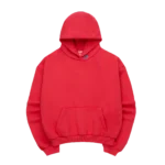 SKYLRK Knit Hoodie Jelly Red