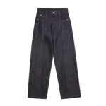 SKYLRK PLEATED DENIM JEAN RAW