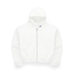 Skylrk Full-Zip Hoodie – Optic White
