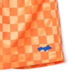 SKYLRK Checker Short Orange - Image 4