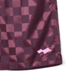 SKYLRK CHECKER SHORT PLUM - Image 3