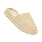 SKYLRK Rest Slipper Smooth Suede Cashew