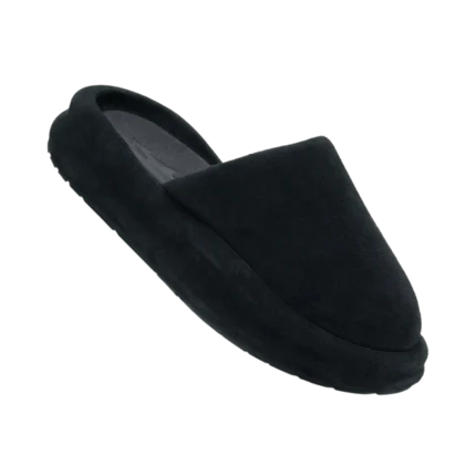 SKYLRK Rest Slipper Smooth Suede Jet